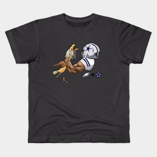 Cowboys vs Eagles Kids T-Shirt